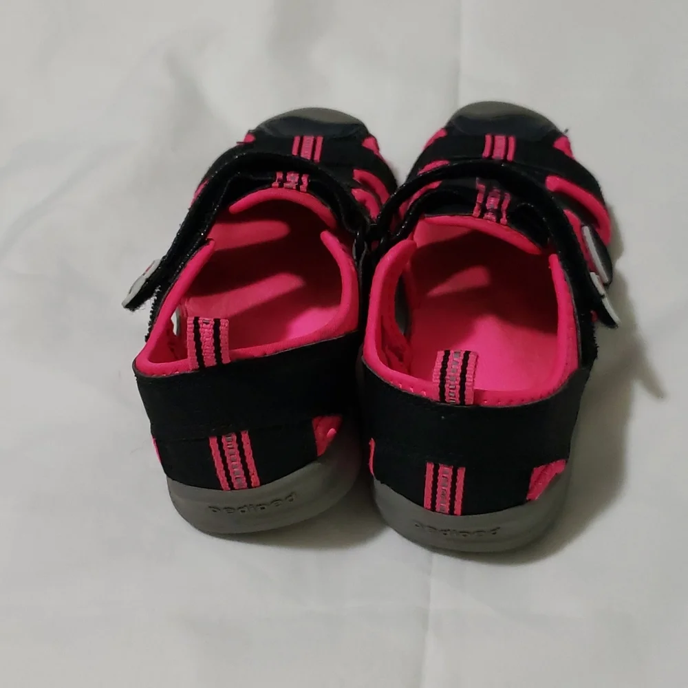Pediped Black Purple girls sandals